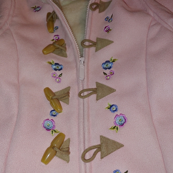 Hanna Andersson Pink suede jacket, size 80 - Picture 10 of 16